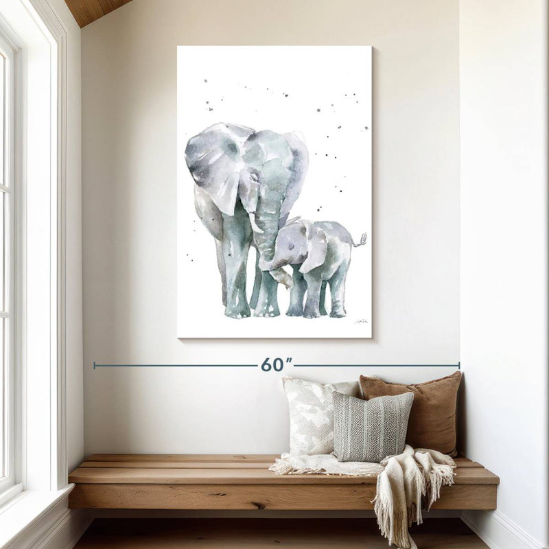 Brampt Mama Elephant, 48" H x 32" W