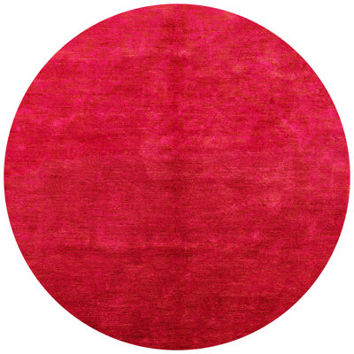Tapis abstrait rouge
