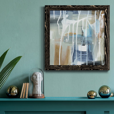 Splash of Color - Peinture sur toile encadrée