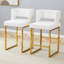 Tabouret de comptoir rembourré avec structure en métal (ensemble de 2)-1409089645-1409089633