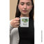 Tasse Coquette Mama Bow St Patrick's Day, cadeau trèfle trèfle vert avec nom personnalisé