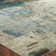 Tapis bleu en laine noué à la main Channon