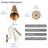 Escarment 1-Light Wall Light-1190196378