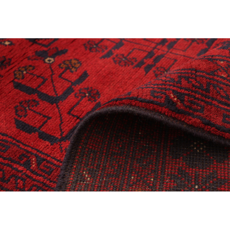 Tapis de zone en laine 5 pi x 6 pi 5 po main-of-kind-noué la 2010s esari turque Allaina