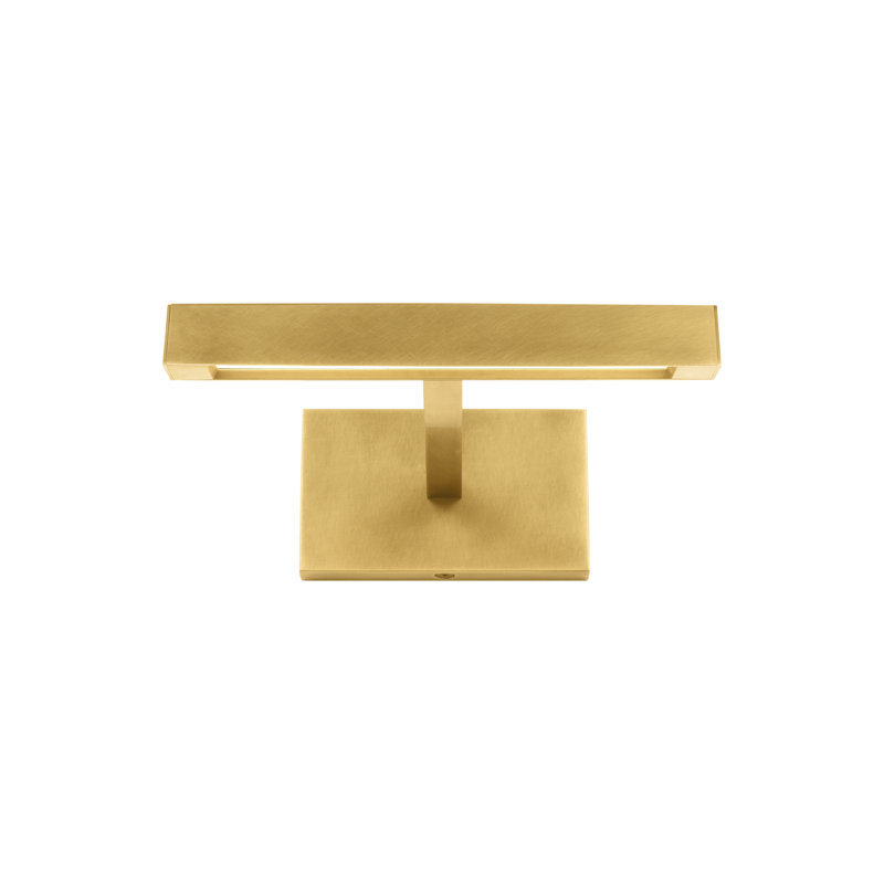 Dessau 1 - Light 8.1" Width Dimmable Picture Light, Natural Brass