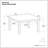 Eastwood Solid Wood Dining Table, Contemporary Style-1062083295