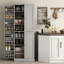 Armoire de rangement de 65 po avec porte et étagère HOMcom