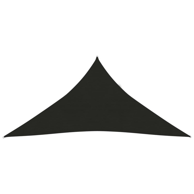 Dakota Fields 500cm W x 4cm D Plastic Cover Retractable Freestanding Awning, Black