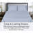 100% Cotton Sheets Sets Soft Crispy Percale Cooling Sheets 16 Inch Deep Pocket Bed Sheets-98995349-74938507