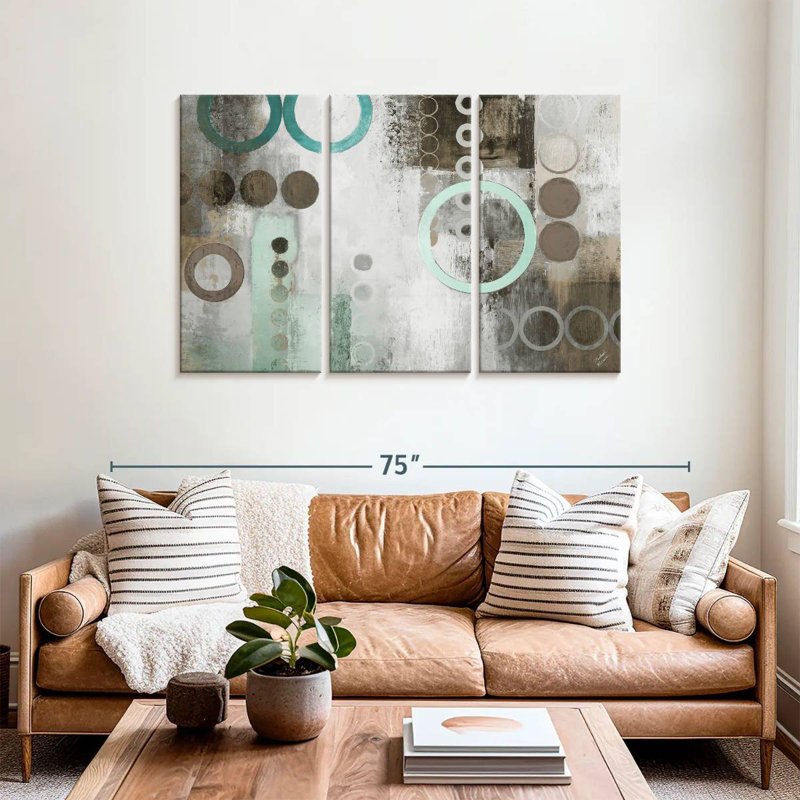 Avery Mint Liberated, 36" H x 57" W