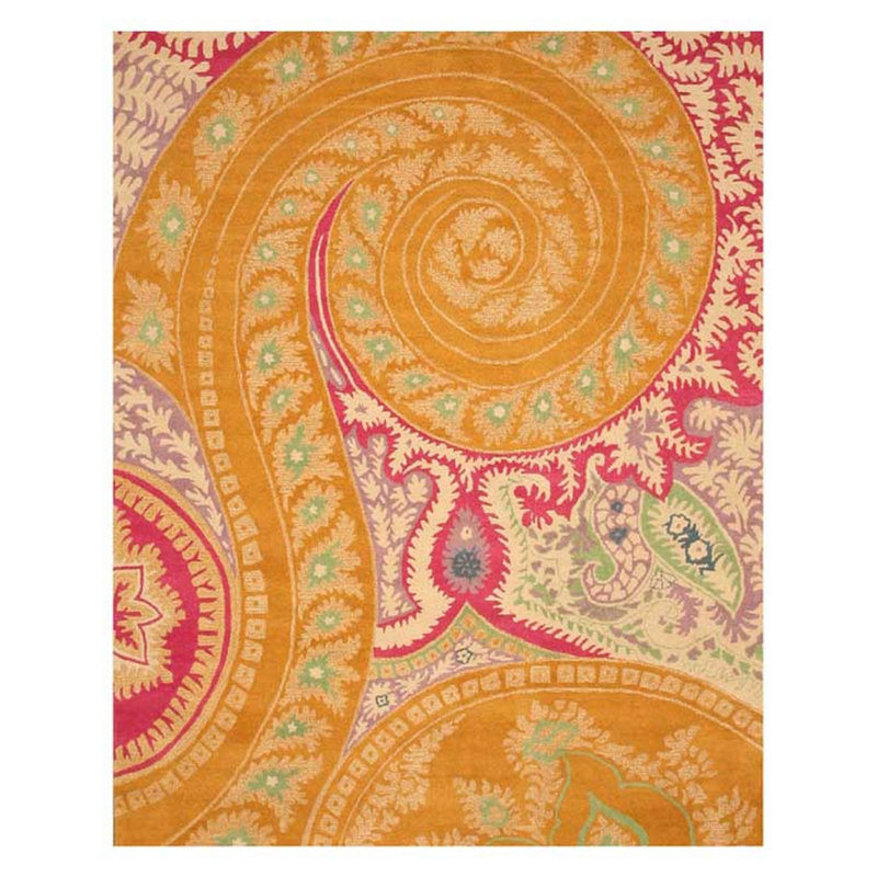 Hand Tufted Wool Area Rug, 4' x 6'