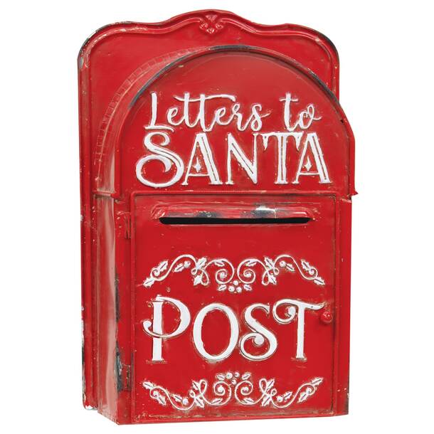 The Holiday Aisle® Santa's Mailbox & Reviews | Wayfair