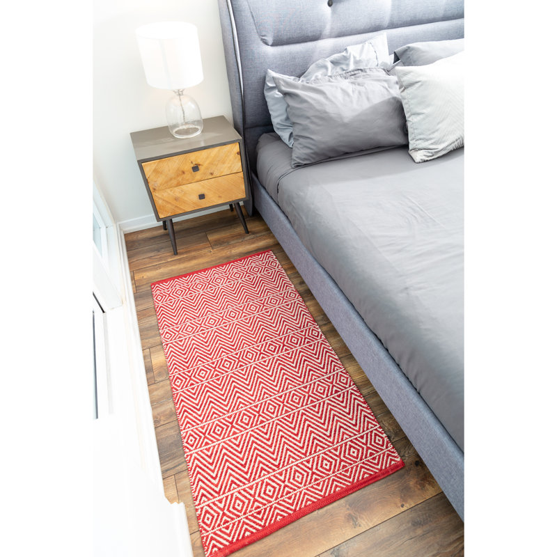 Shannock Cotton Chevron Indoor Rug, Runner 1'10" x 6'
