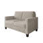 Causeuse en velours-167929000