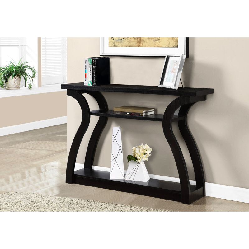 Table d'appoint contemporaine pour couloir - Fonctionnelle et peu encombrante