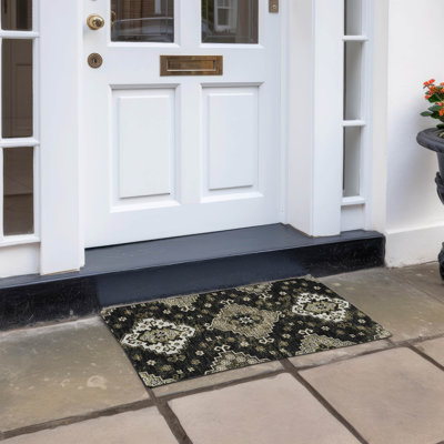 Malchow 30" x 20" Non-Slip Indoor Outdoor Door Mat
