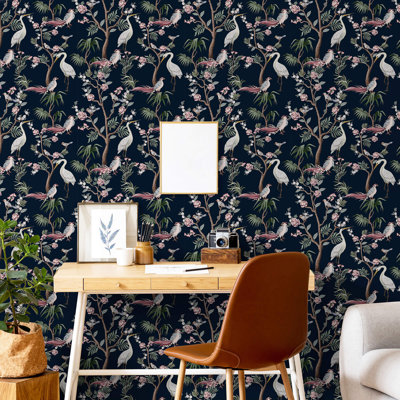 Peel & Stick Floral Tile