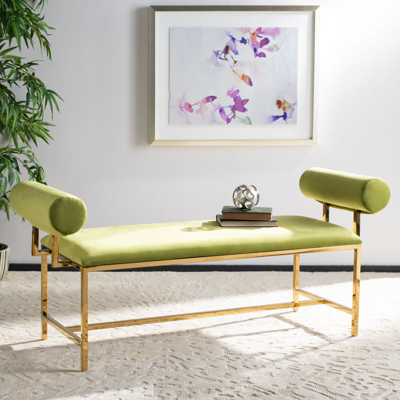 Banc rembourré Skye, Lime