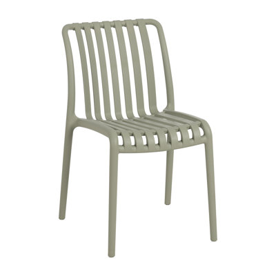 OUTDOOR Stacking Patio Dining Side Chair
