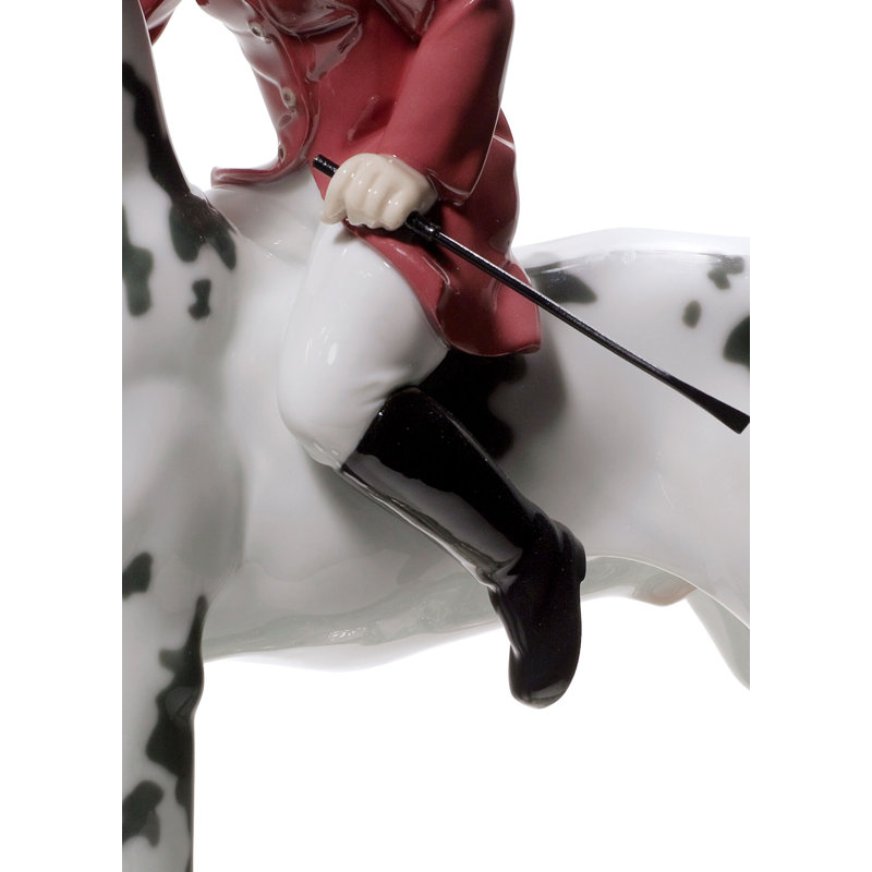 Giddy up Doggy Girl Figurine