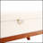 Teddy wool fabric, solid wood feet for solid weighing, and bed end stool with storage function