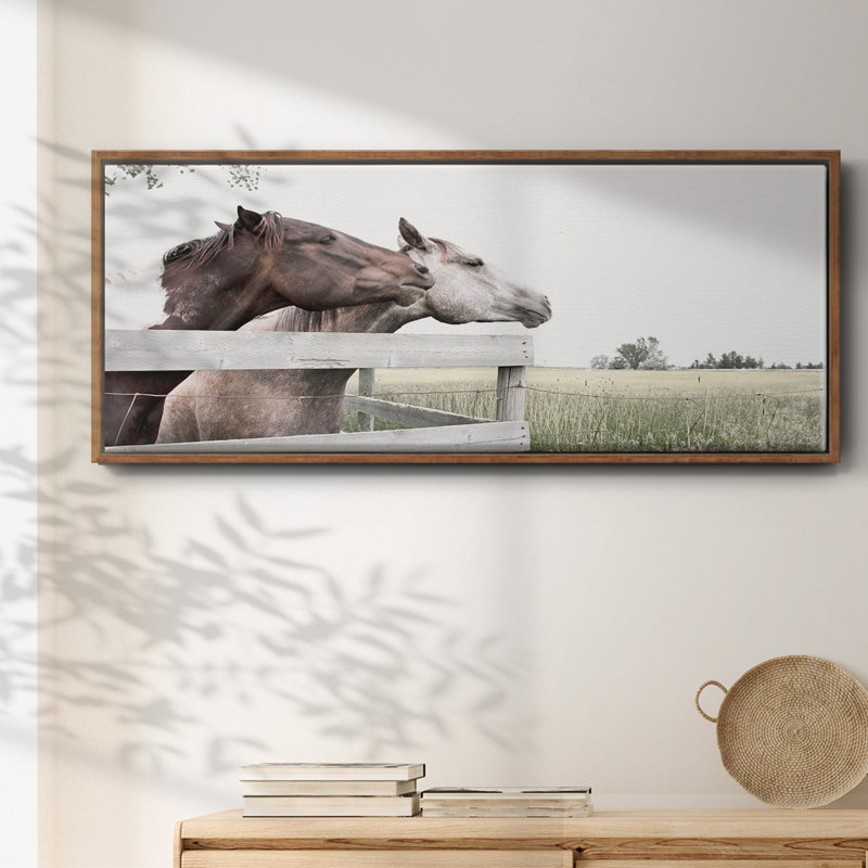 Conspirators- Framed Canvas