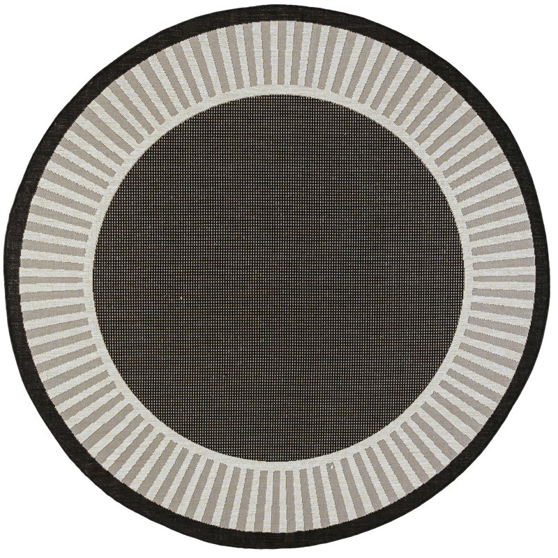 Tapis tissé à la machine Delshire, Rond 7 pi 10 po