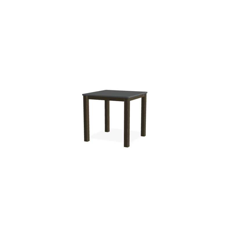 Table d'appoint Robinett, Graphite classique P30, Bois de plage texturé