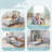 Kids Sofa, 2 In 1 Kids Fold Out Chair Convertible Sofa To Lounger-1823651374