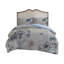 Ensemble de housse de couette 3 pièces très grand / très grand en coton bleu Cassandra-1842032386-1842254032