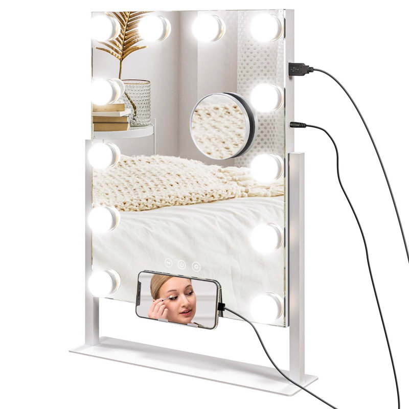 Demetrias Metal Rectangle Floor Mirror