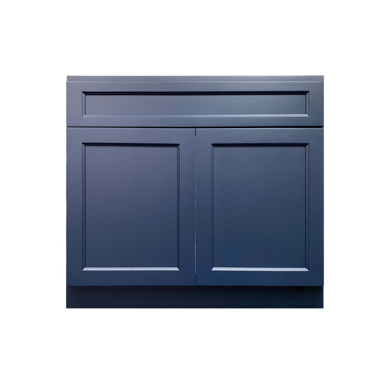 Base de meuble-lavabo 36 po seulement, Bleu