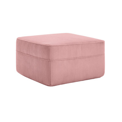Velours côtelé rose - Velours côtelé doux et légèrement luisant, mousse à mémoire de forme très élastique, support douillet, installation facile, matériau antidérapant ultraléger, confort désossé, résilience