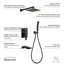Robinet de douche avec valve brute-71312761