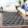 Dirks Performance Geometric Indoor/Outdoor Area Rug