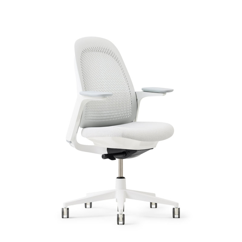 Haworth Breck Office Chair, Lunar, White