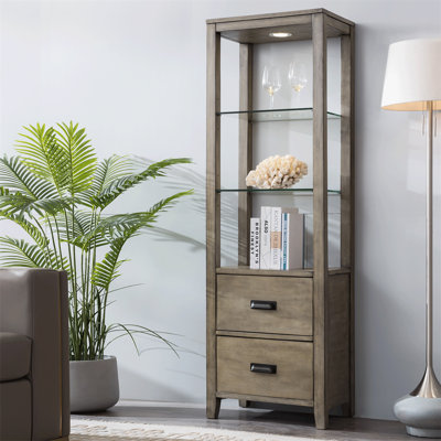 Commode d'appoint en bois massif Berkin