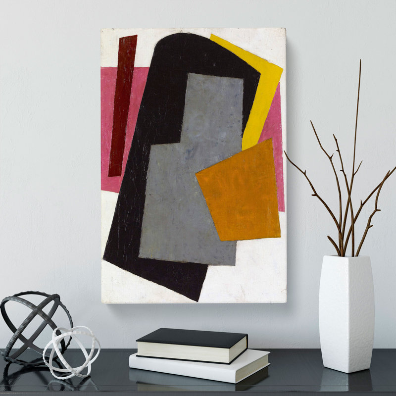 Composition Vol.4 by Lyubov Popova - Wrapped Canvas, 76cm H x 50cm W x 3cm D