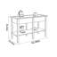Vitrine minimaliste - Utilisation polyvalente et tendance pour les magasins, les magasins et les espaces de vente au détail-125093511