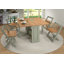 Ensemble de salle à manger 5 pièces pliable avec 4 chaises Portrain-332536152