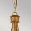 Augill 4 - Light Waggon Wheel Chandelier
