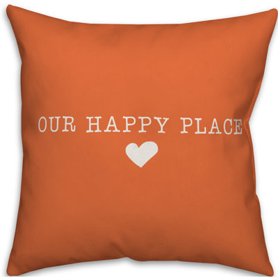  Coussin décoratif intérieur / extérieur Our Happy Place