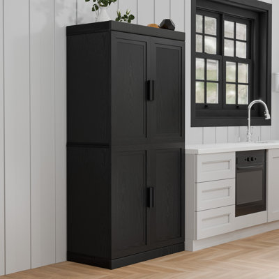Armoire de rangement avec tablettes réglables N 31 po x P 16 po Nashaya