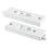 Prime-Line White Vinyl Vertical Hung Sliding Window Lock (1 Pair)