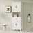Freestanding Tall Bathroom Cabinet with a Drawer, 2 Cabinets, 4 Soft-Close Doors, 2 Adjustable Shelves, Open Storage-292551906