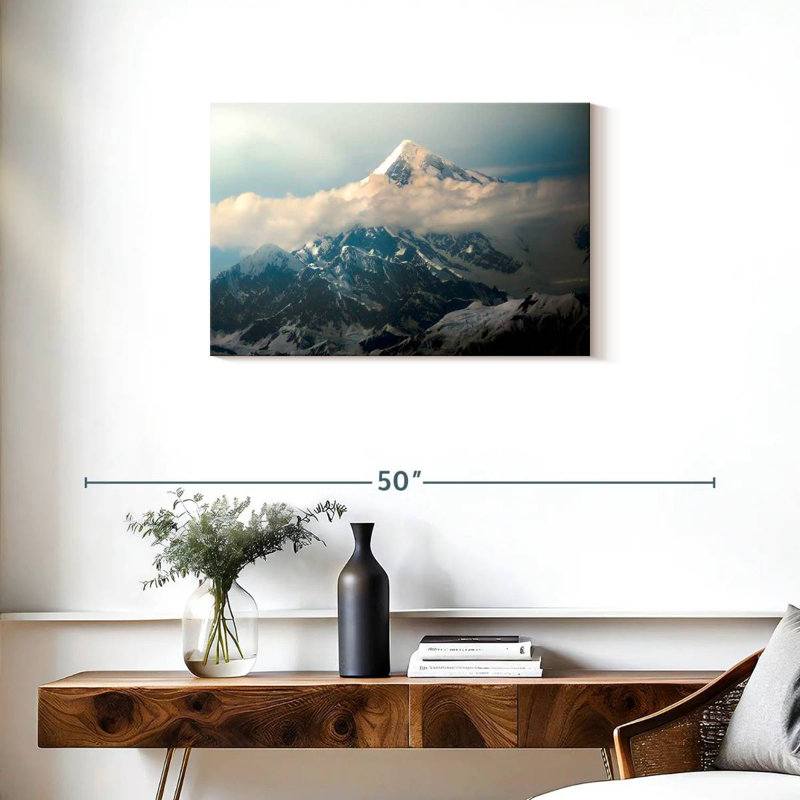 Alvord Snowy Mount McKinley, 20" H x 30" W
