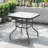 Hermínio Square Metal Outdoor Dining Table , 31.5'' in. W 31.5'' in. D