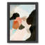 Ensemble de 6 toiles abstraites contemporaines