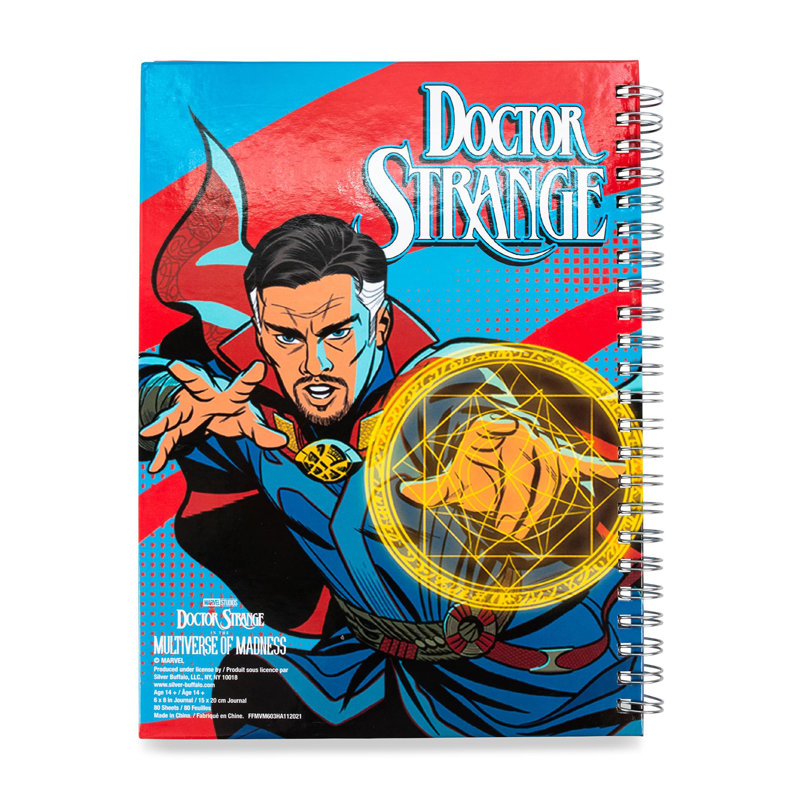 Marvel Doctor Strange Spiral Journal Planner