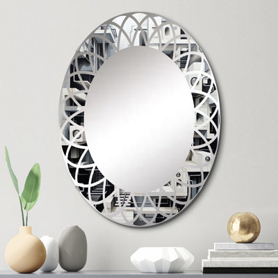 Erastos - Miroir mural moderne ovale